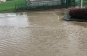 Kanalizacja od 20 lat nie odprowadza wody opadowej i gmina ma to w dupie.